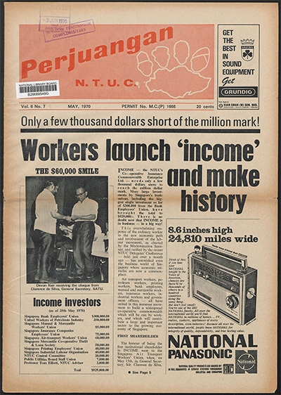 Workers Launch 'Income' and make history
