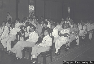 Singapore Trades Union Congress Meeting, 1951.